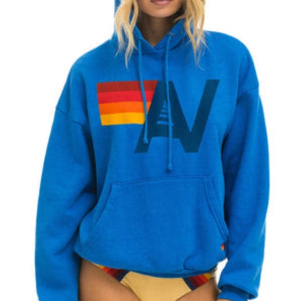 NWOT Aviator Nation Blue Hoodie